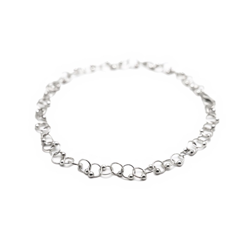 Thumbnail of Piercings Choker Necklace Silver image