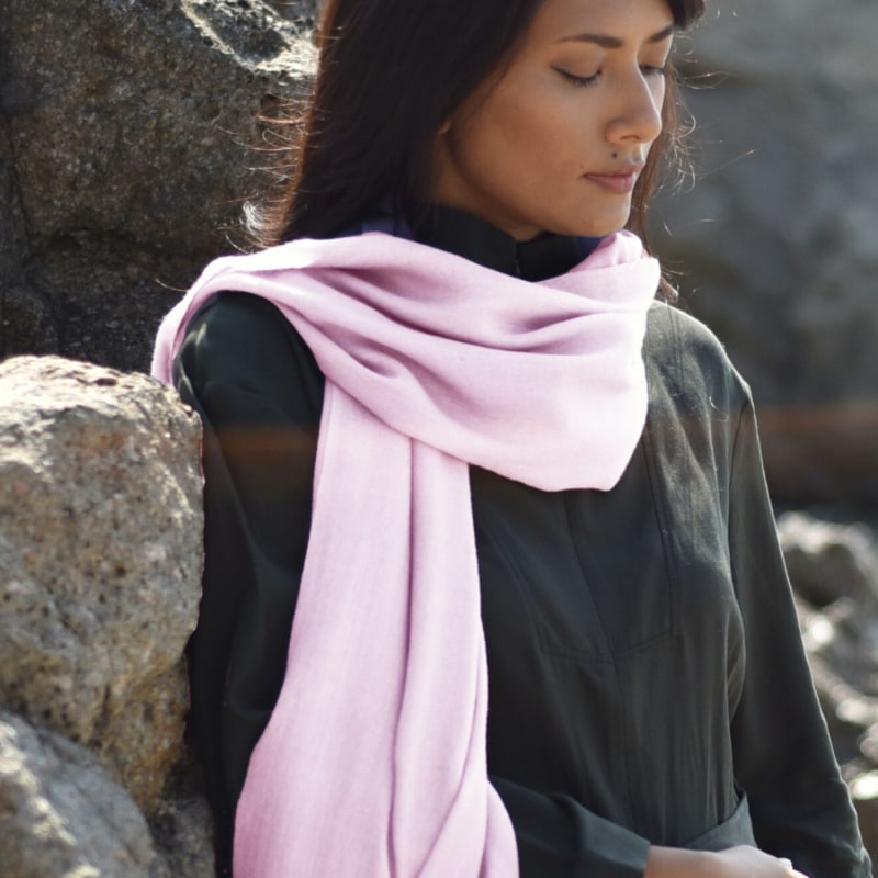 Blush online cashmere scarf
