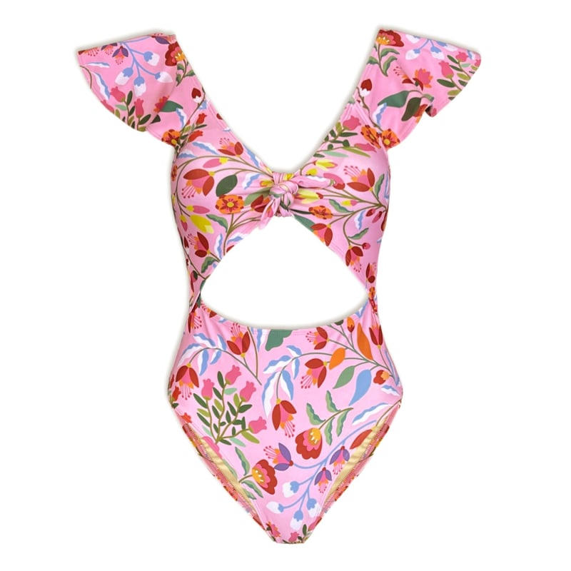 Thumbnail of Pink Garden One-Piece Swimsuit image