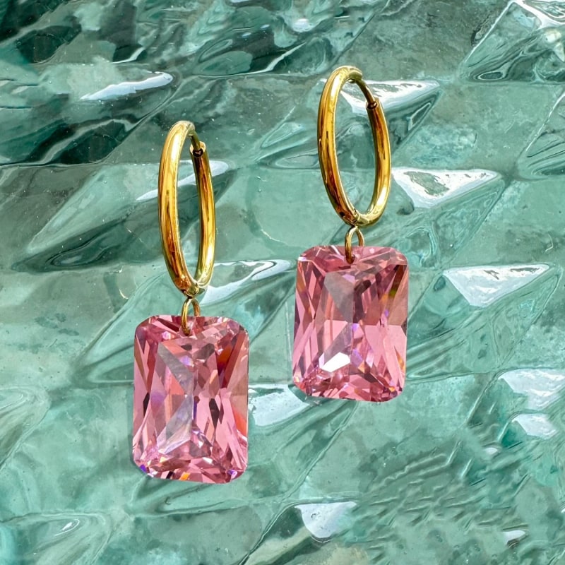 Thumbnail of Pink Honey Earrings image