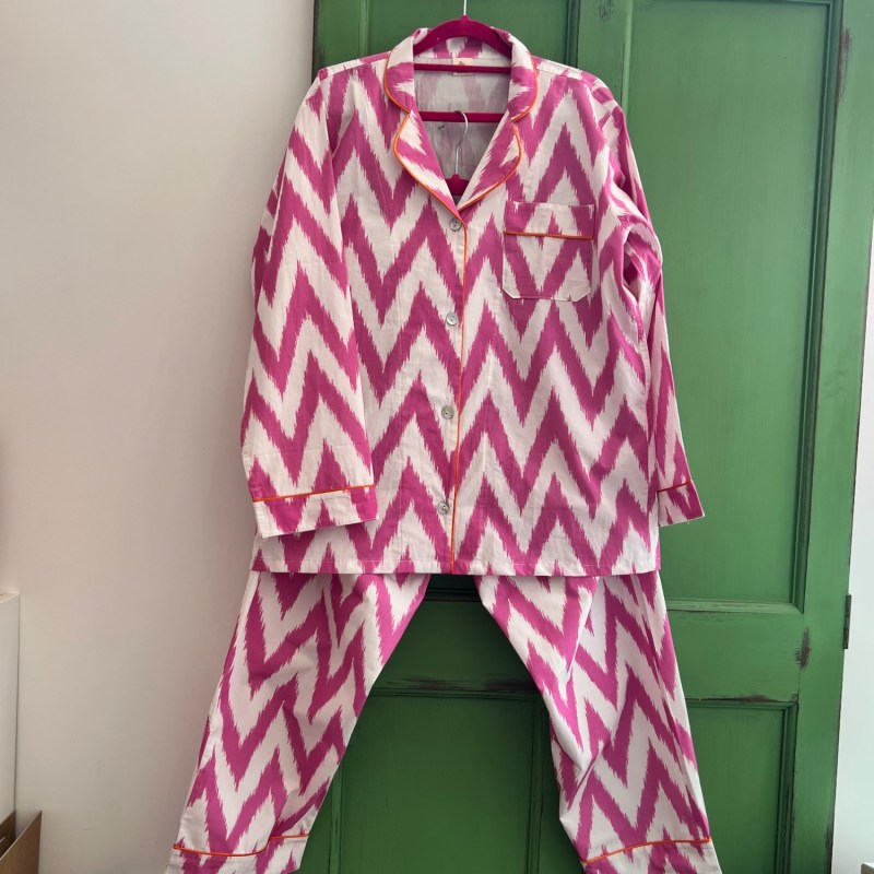 Thumbnail of Pink Ikat Pyjamas image