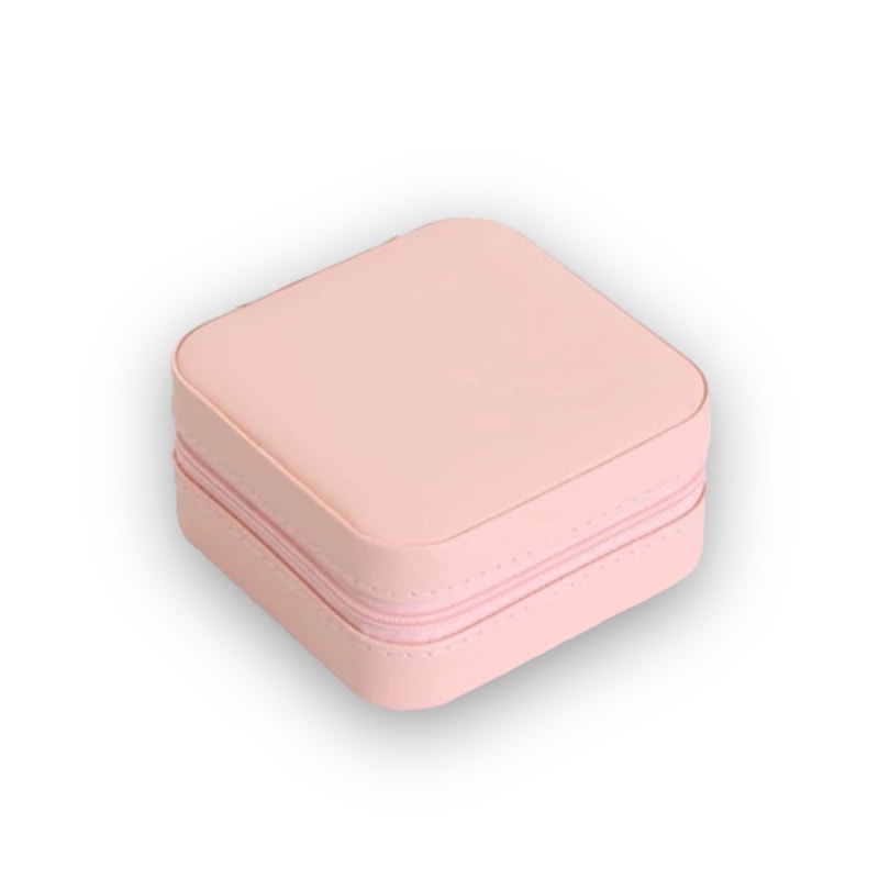 Thumbnail of Pink Leather Jewellery Box image