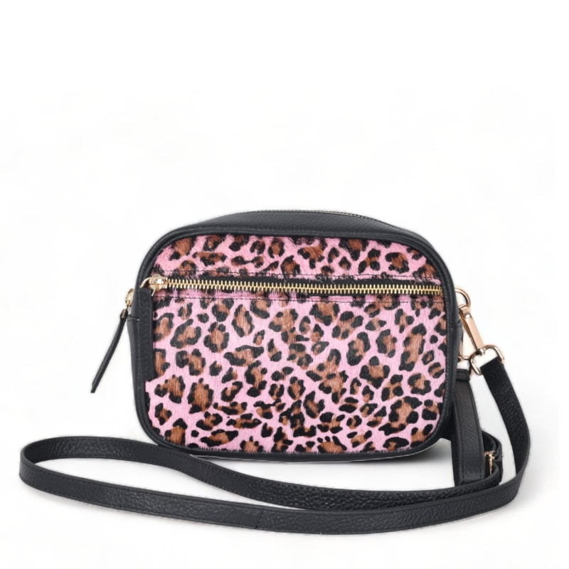 Leopard print camera bag store