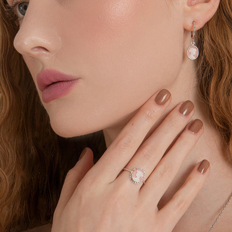 Pink store stackable ring