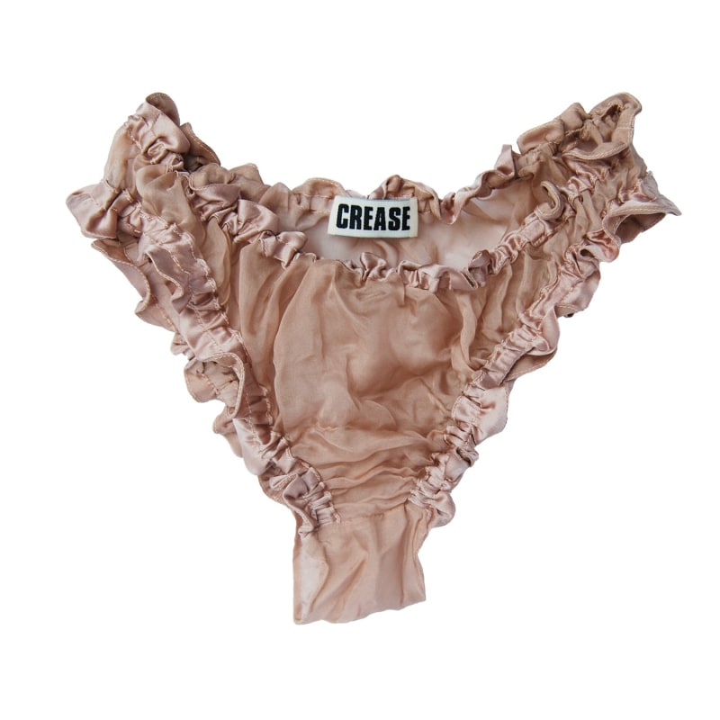 Thumbnail of Pink Sheer Scalloped Briefs image