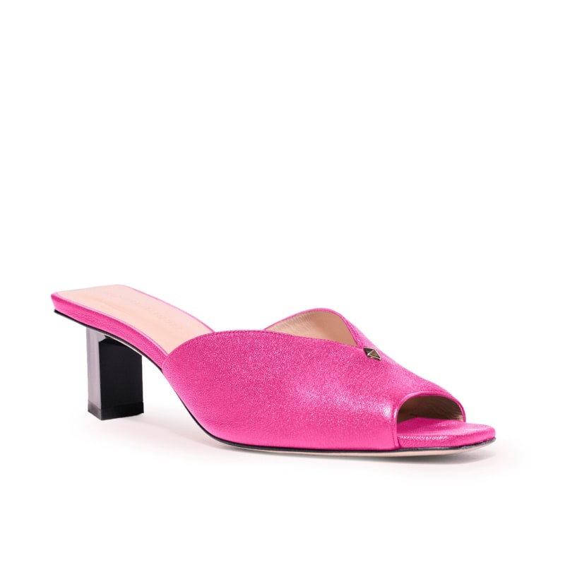 Thumbnail of Tiffany Pink Mule Low Heels image