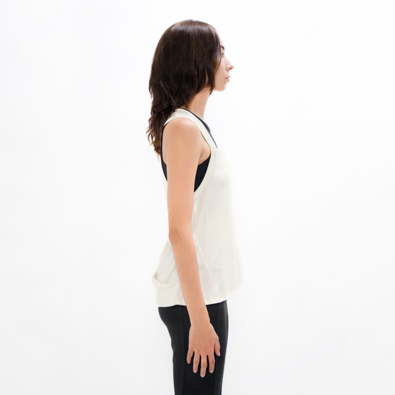 Thumbnail of Brussels - Pyratex Seaweed Fibre Sports Tank Top - White image