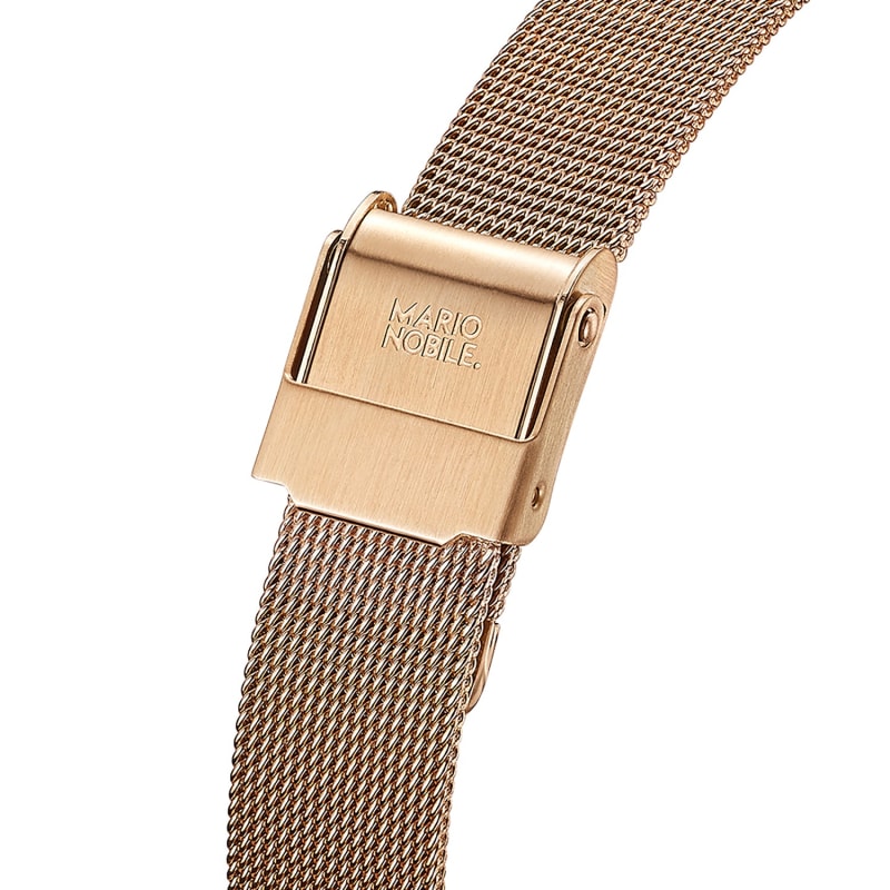 Thumbnail of Okto Rose Gold Mesh 28Mm image