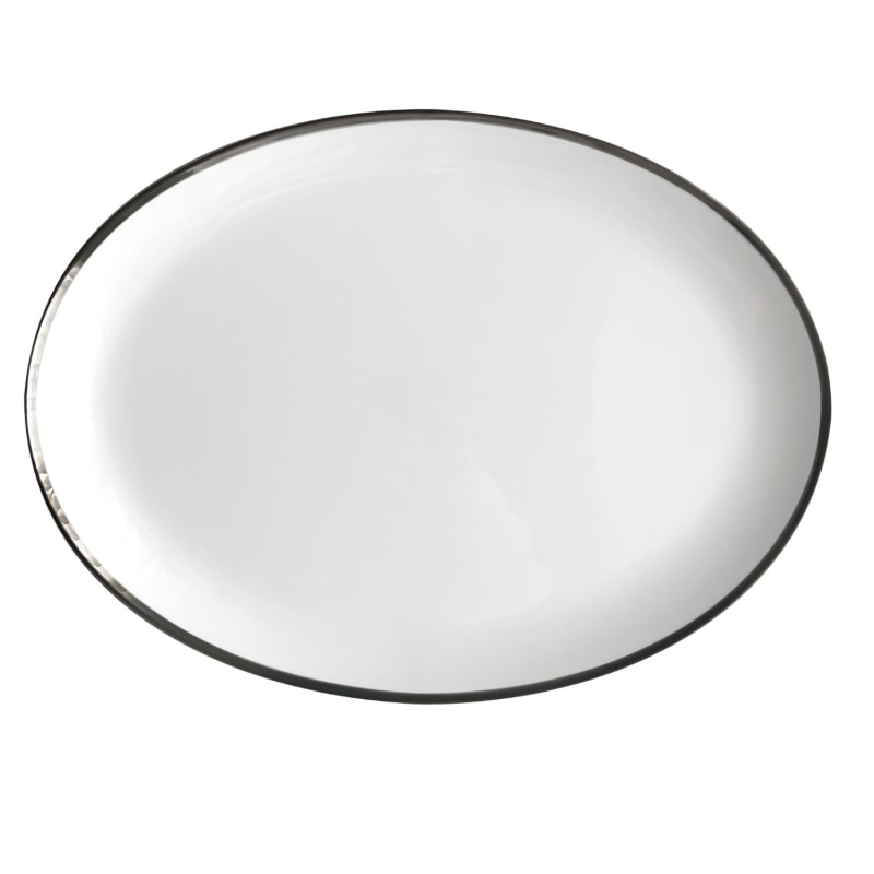 Thumbnail of Platinum Edge - 14 In. Oval Platter image