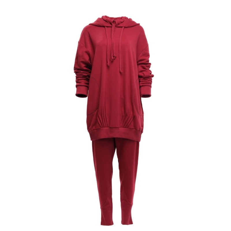 Red activewear set outlet