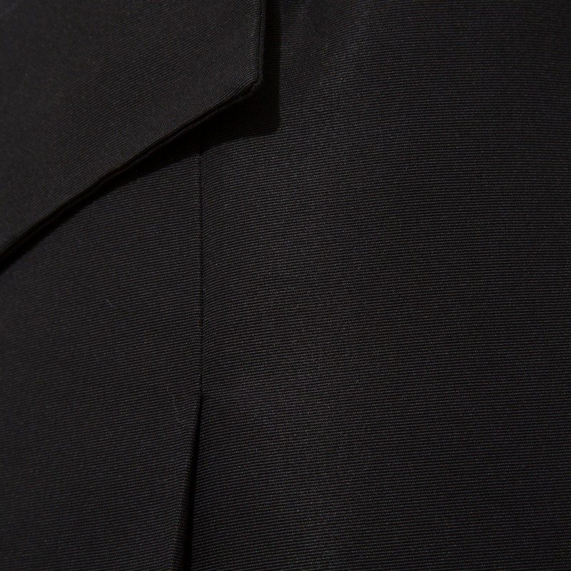 Thumbnail of Pleated Silk-Blend Flared Skirt/Black image