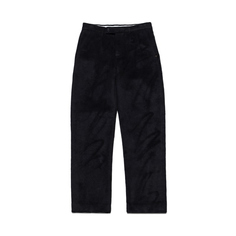 Black Technical-pleated trousers