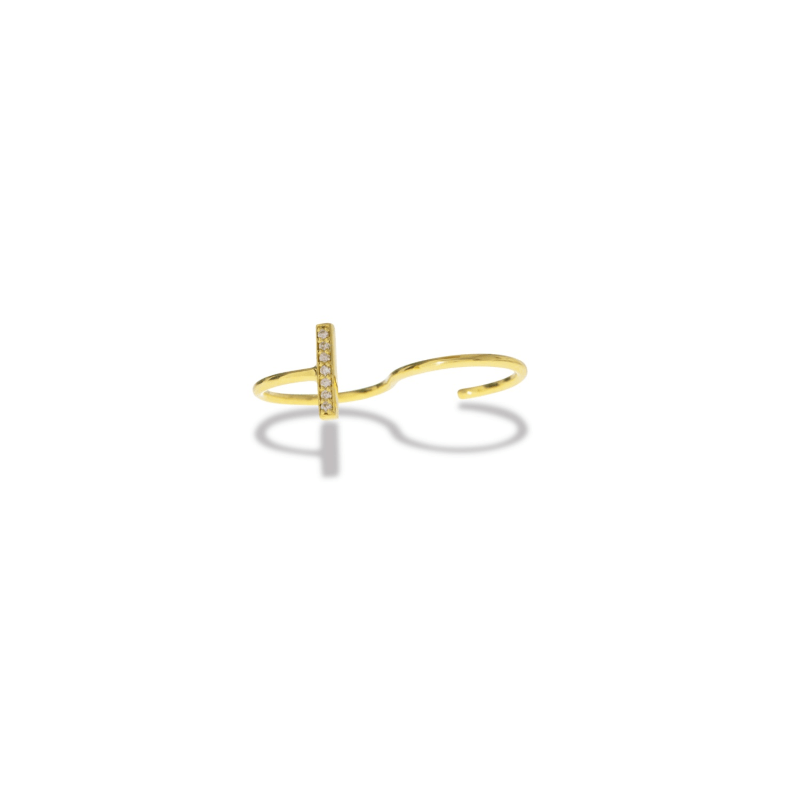 Thumbnail of Scarlett 14k Solid Gold With Diamonds image