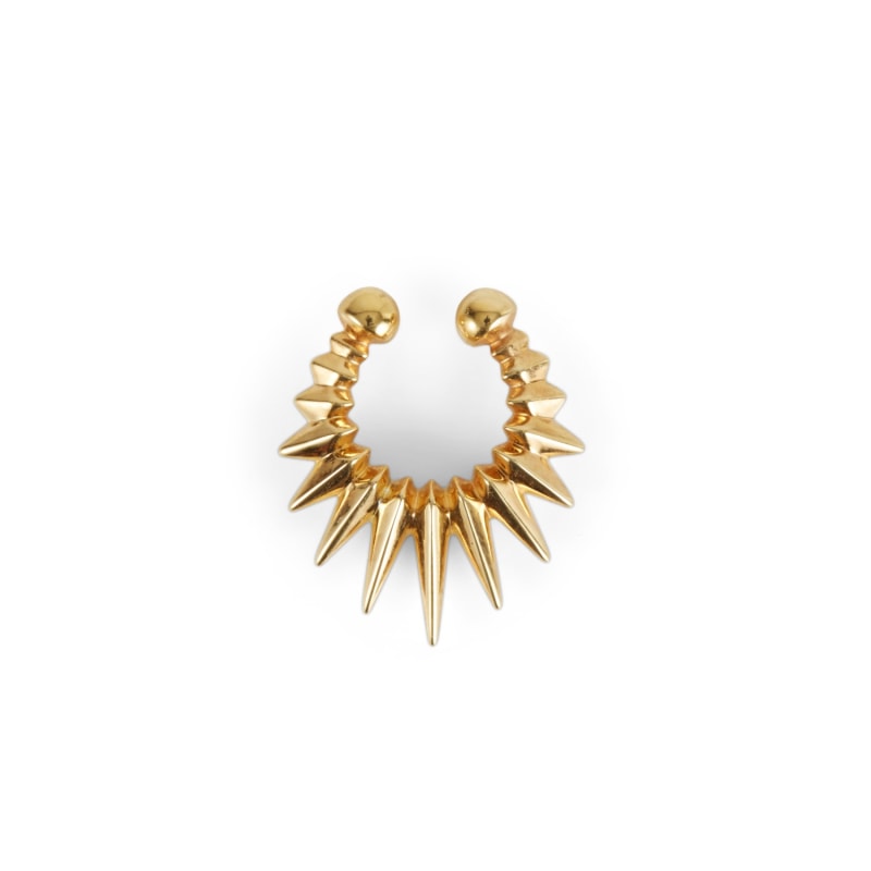Thumbnail of Septum Ring Clip On – Gold image