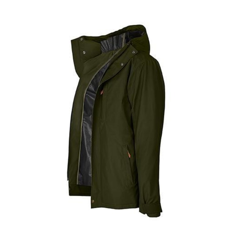 Thumbnail of The Men's Wax Jacket In Military Green image