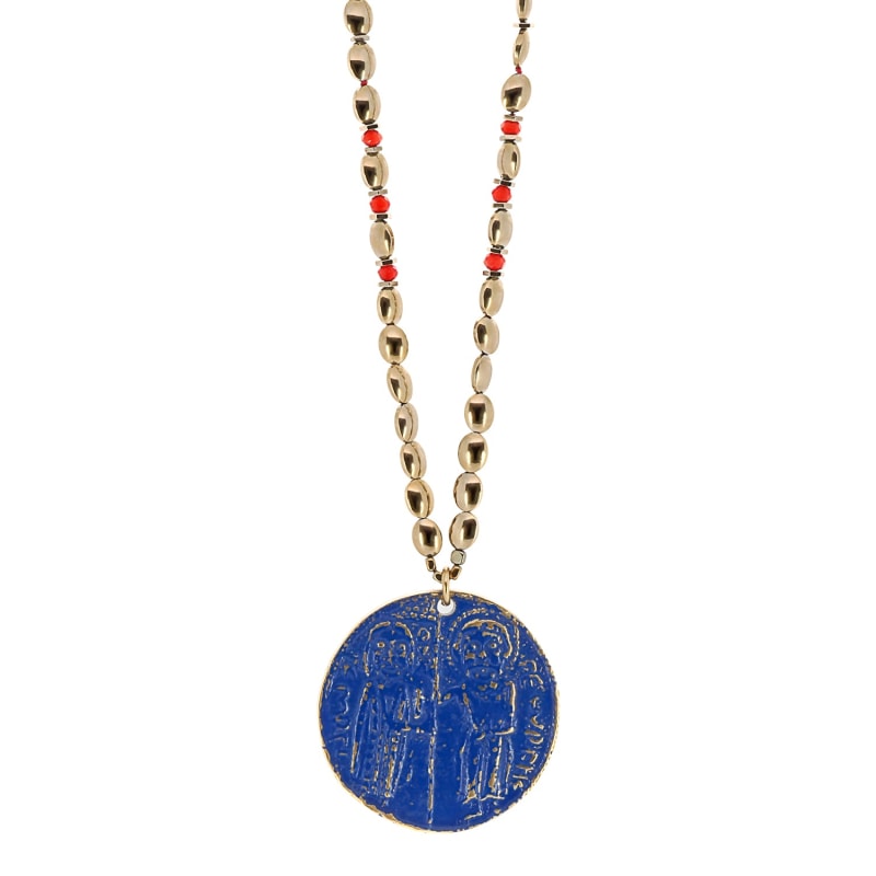 Powerful Protection Talisman Necklace Ebru Jewelry Wolf Badger