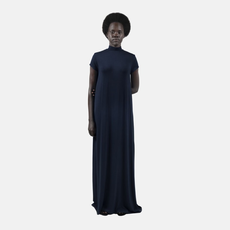 Thumbnail of Dresden - Modal Maxi Dress - Blue image