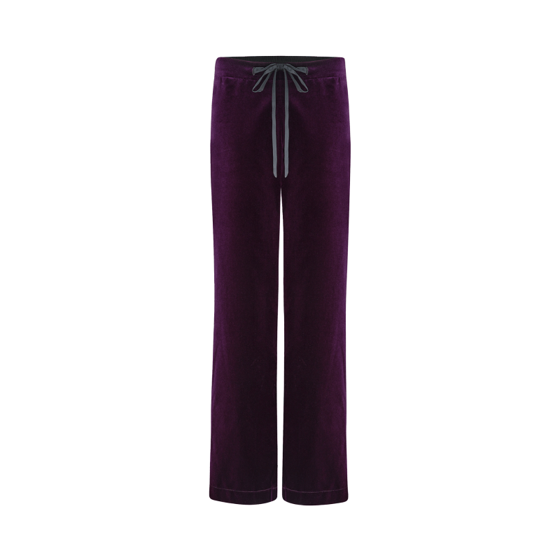 Thumbnail of New Velvet All-Day Suit - Plum image