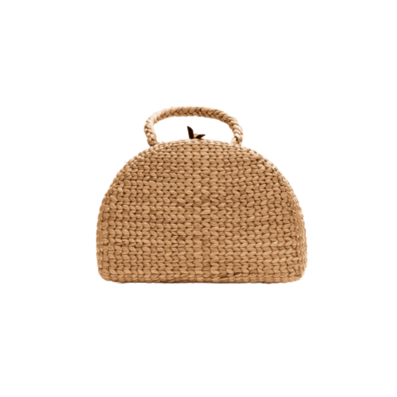 Thumbnail of Picnic Small Basket Palm Print image