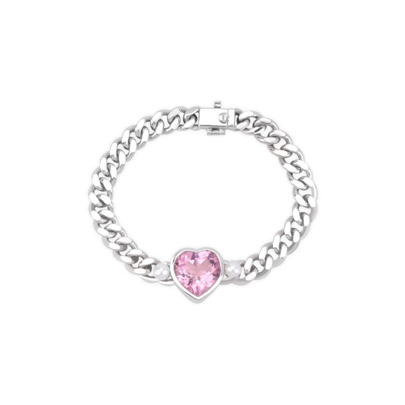 Thumbnail of Pret-a-Porter Pleasant Pink Cz Bracelet image