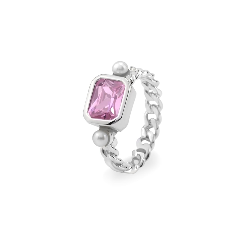 Thumbnail of Pret-a-Porter Praise Pink Cz Ring image