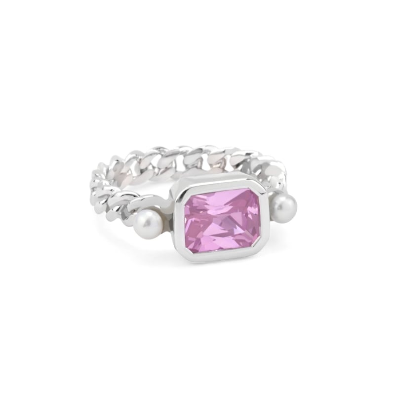 Thumbnail of Pret-a-Porter Praise Pink Cz Ring image