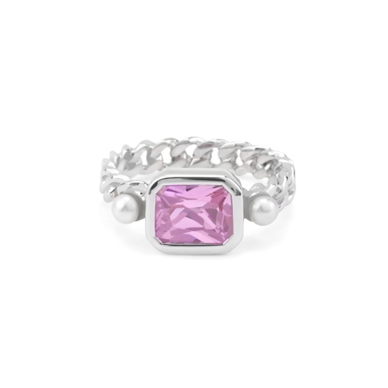 Thumbnail of Pret-a-Porter Praise Pink Cz Ring image