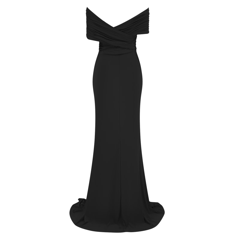 Primula Maxi Dress In Navsoul Black | Celestine & Mae | Wolf & Badger