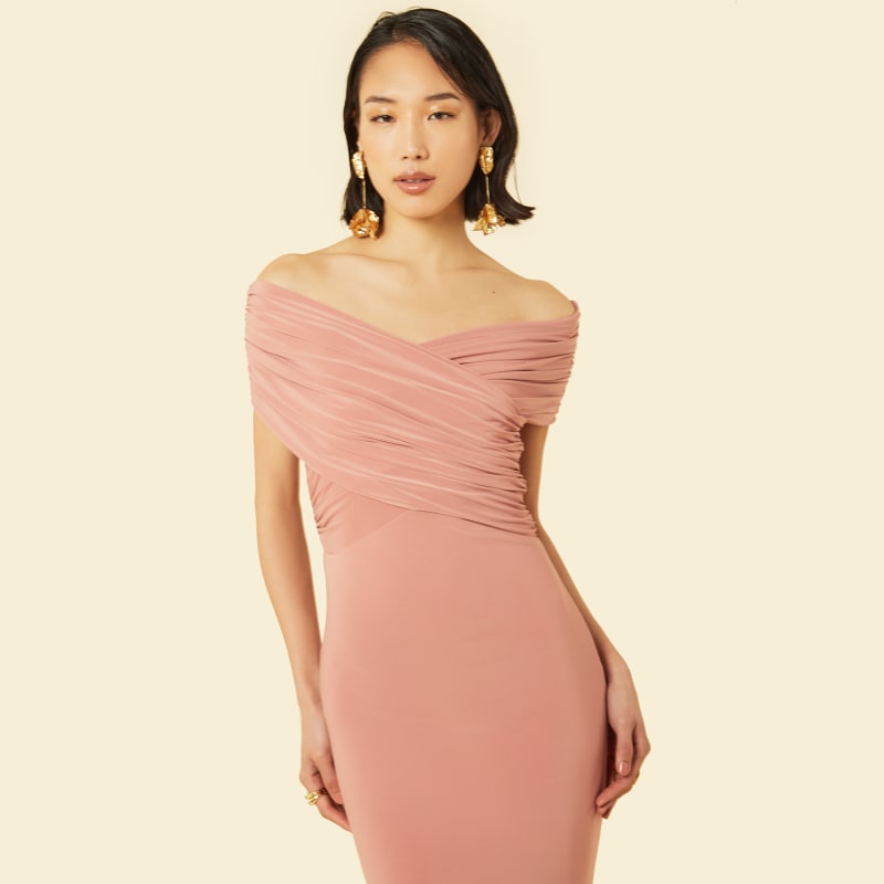 Old rose maxi dress cheap