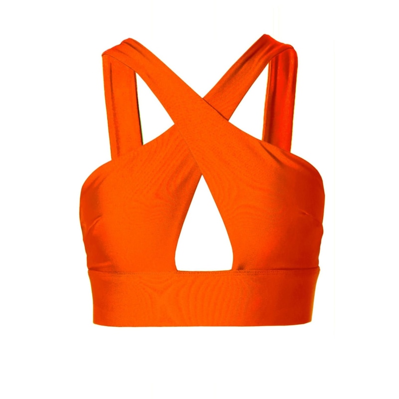 Isla Neon Orange Top, Aggi