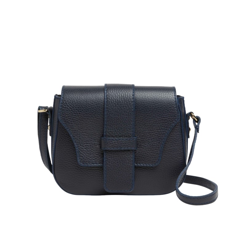 Thumbnail of Apulia Satchel Crossbody Bag In Navy Blue image