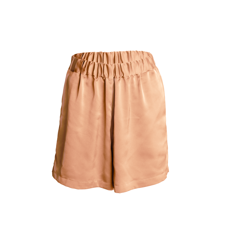 Thumbnail of Pull-On Elastic Waist Shorts - Peach image