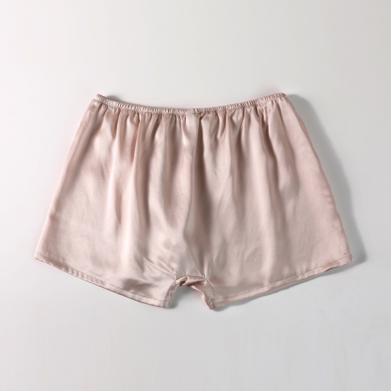 Thumbnail of Pure Mulberry Silk Men Trunks | Low Rise In Dusty Rose image