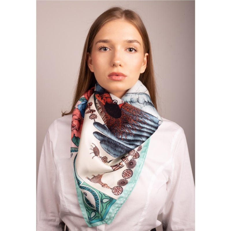 Ilona Tambor- Wool Silk Scarves Collection