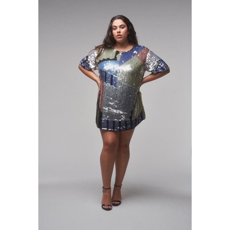 Thumbnail of Lexi T-Shirt Sequin Dress image