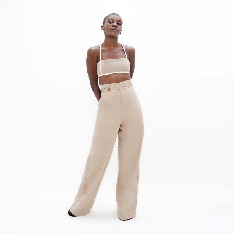 Serene Rib Relaxed Pant - Losano