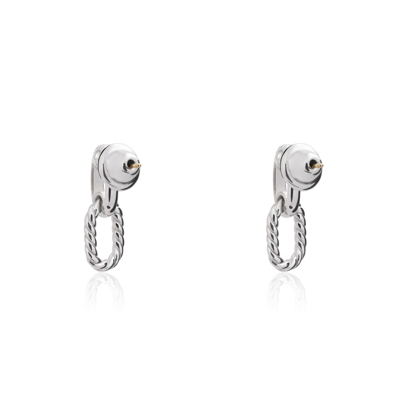 Thumbnail of Silver Ana Double Earrings image