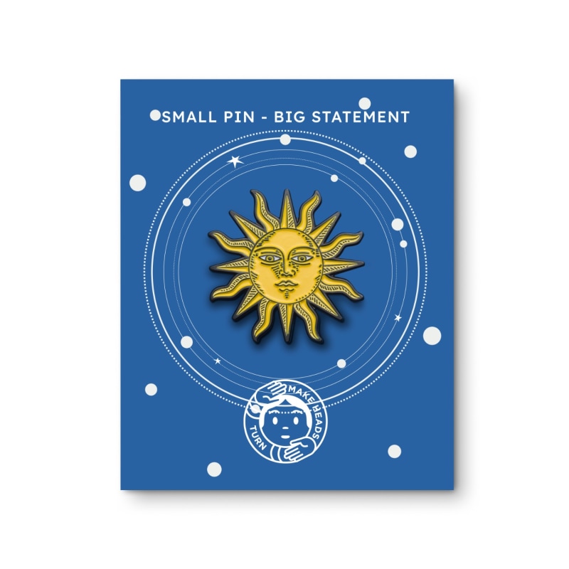 Thumbnail of Enamel Pin Sun image