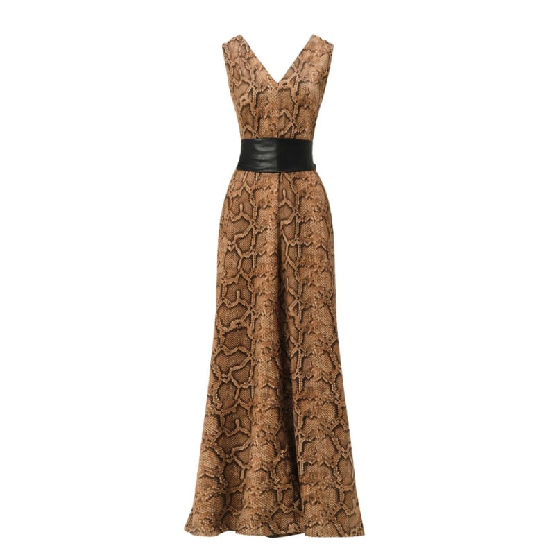 Python Snakeskin Jumpsuit by Sevenmuses