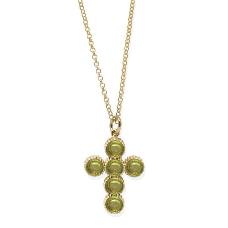 Thumbnail of Hope Gold-Plated Peridot Necklace image