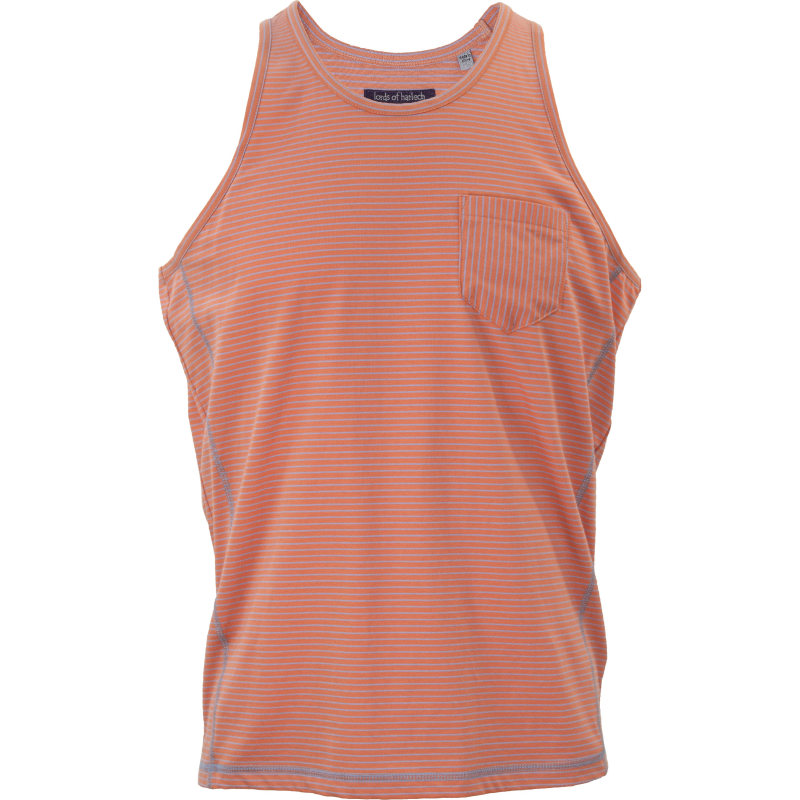 Thumbnail of Tristan Tank Coral & Blue Stripe image