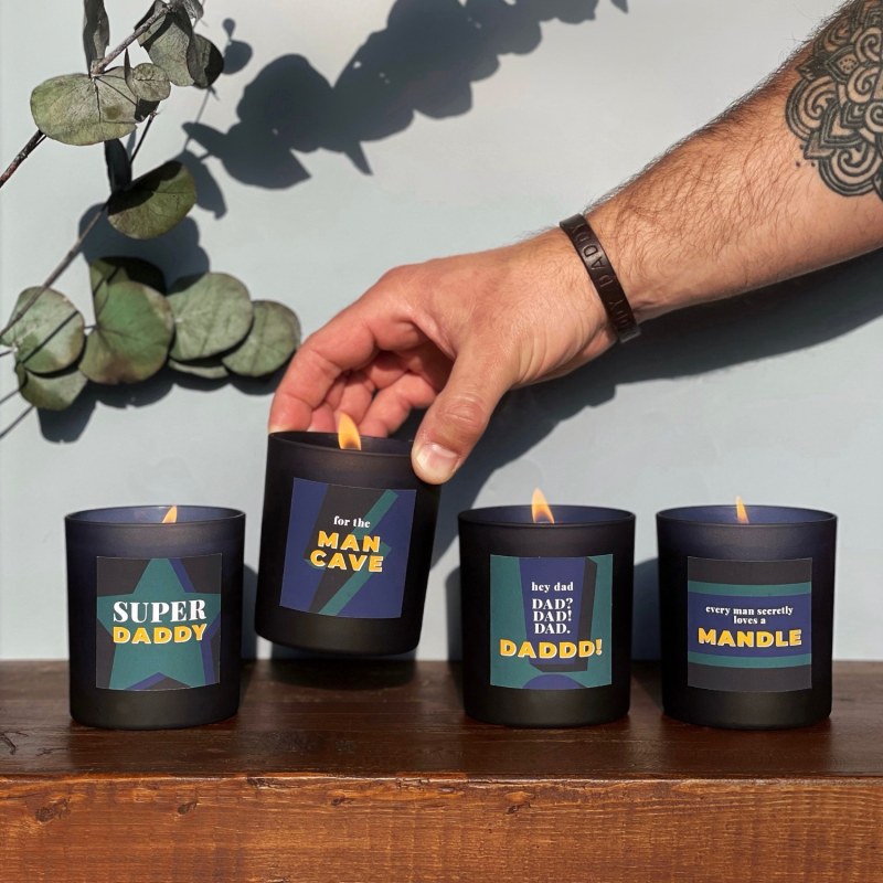 Thumbnail of Man Cave - Juniper Midi Refillable Men's Candle image