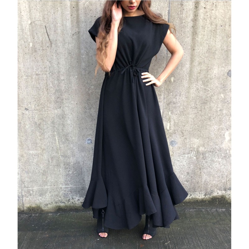 Thumbnail of Arvee Black Maxi Dress image