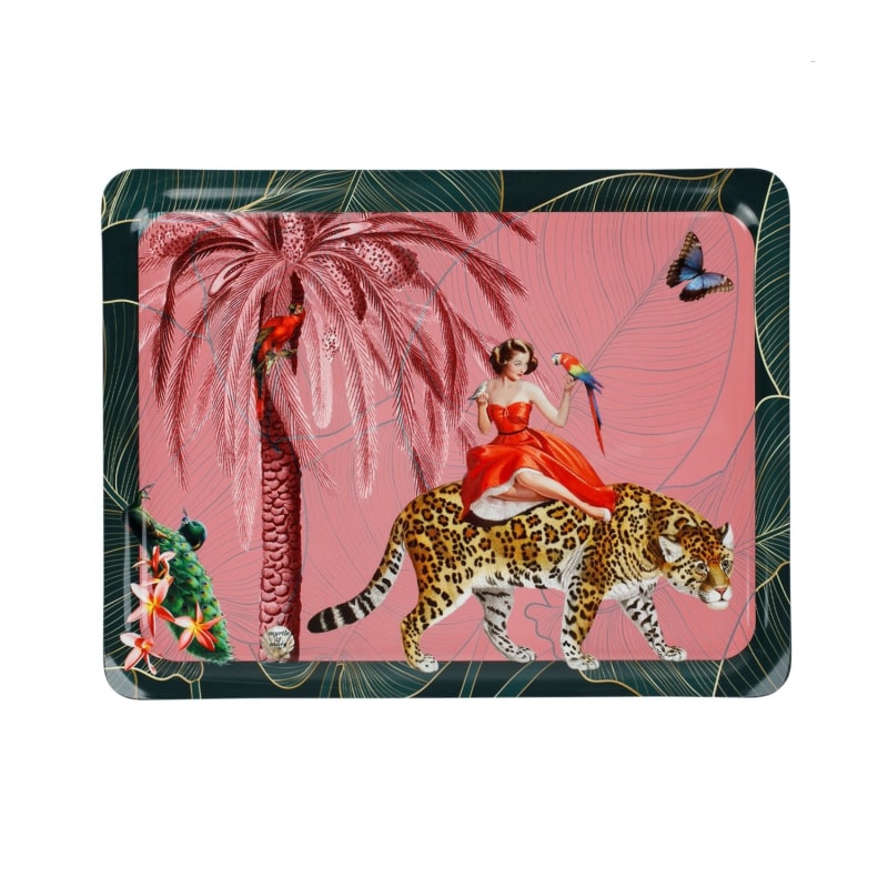 Thumbnail of Mary Small Tray - Pink & Purple image