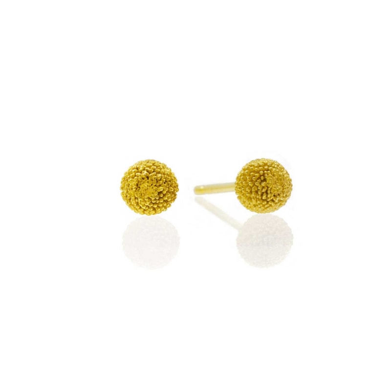 Thumbnail of Dahlia Earrings – Gold image