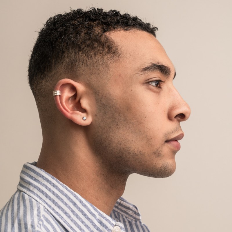 Men's Double Bar Nomad Ear Cuff