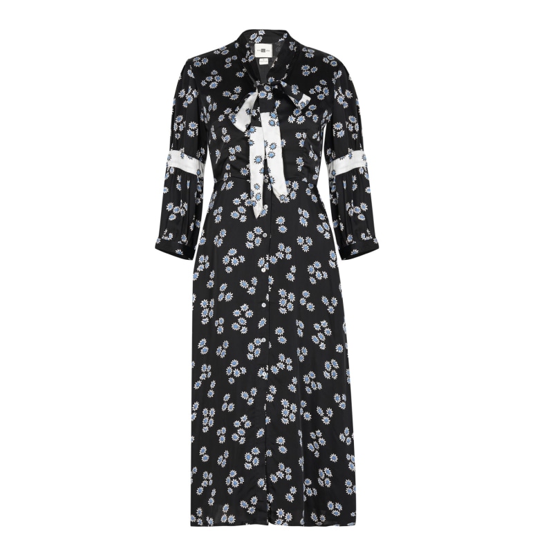 Thumbnail of Monochrome Ditsy Button Down Dress image