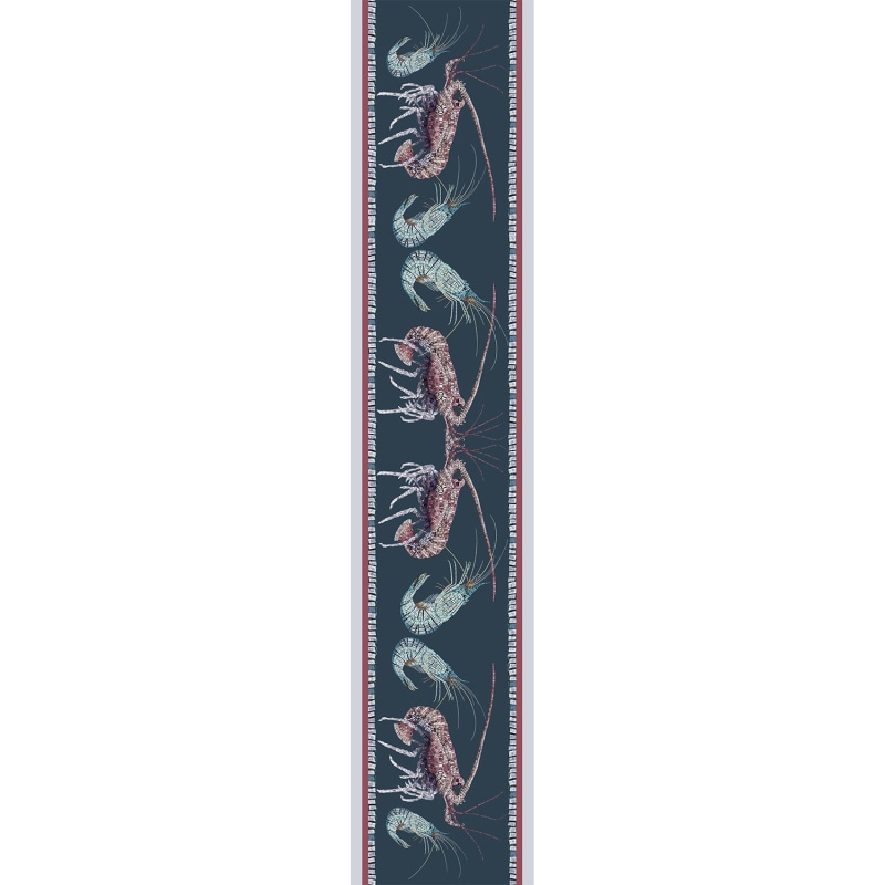 Thumbnail of Lobster & Prawn Mosaic Small Silk Scarf image