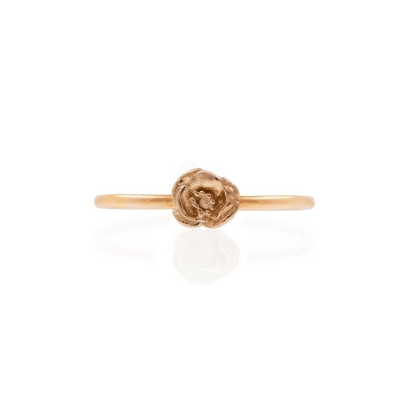 Thumbnail of Poppy Stacking Ring – 9ct Solid Rose Gold image