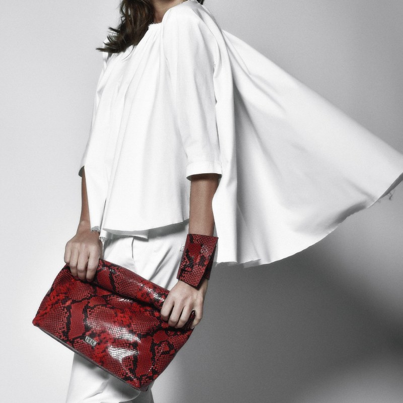 Women's Lunch Bag Red Plik X Haya